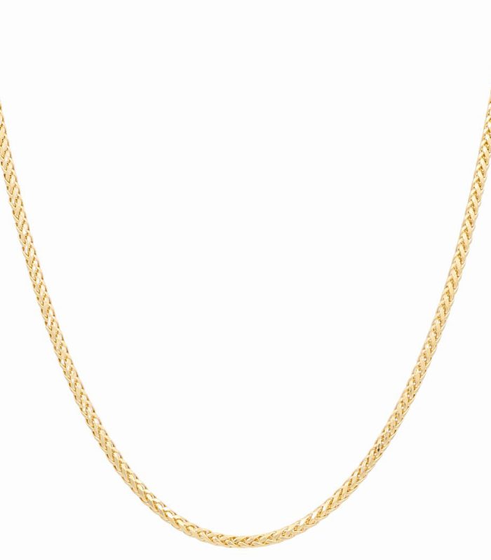 14K Yellow Gold Franco Redondo Link Chain / Size: 3mm 24” / Weight: 11.4 GR / 604.370-24